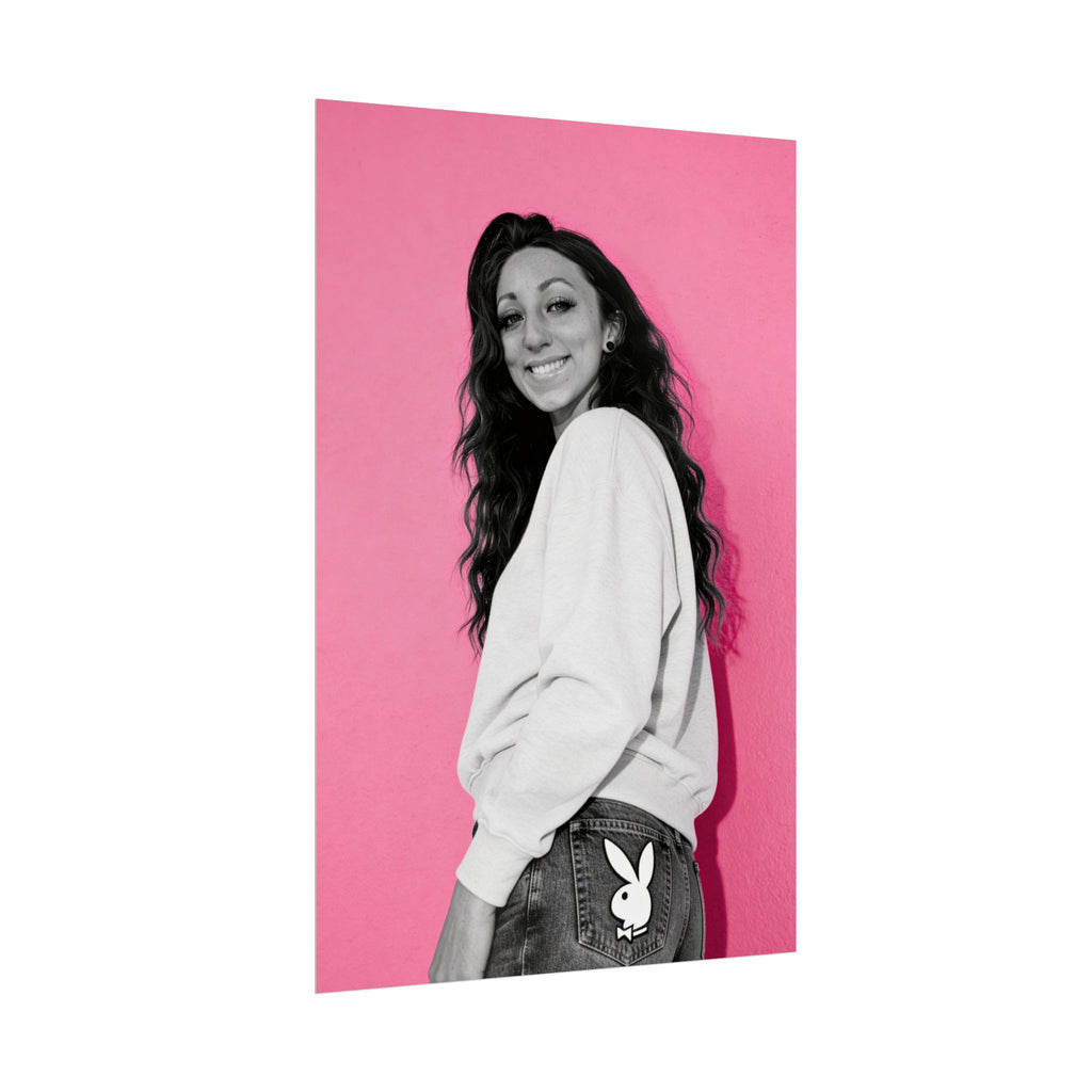 Alyx | Pink In Retro Post-up | Rolled Poster