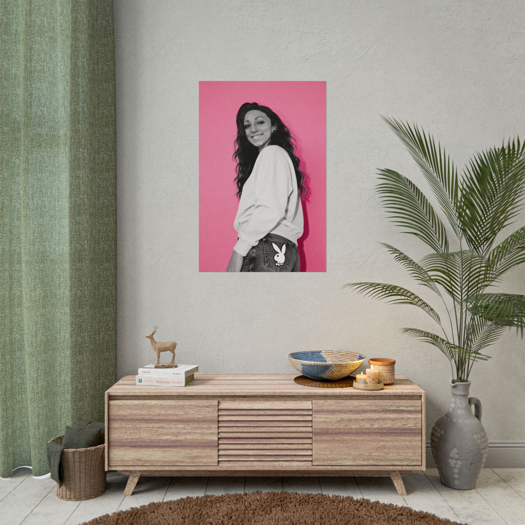 Alyx | Pink In Retro Post-up | Rolled Poster