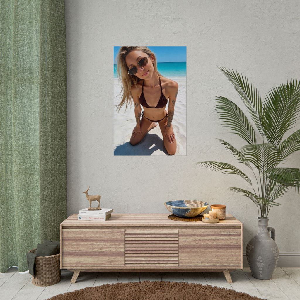 Alyx | Beach Bikini Vibes | Rolled Poster