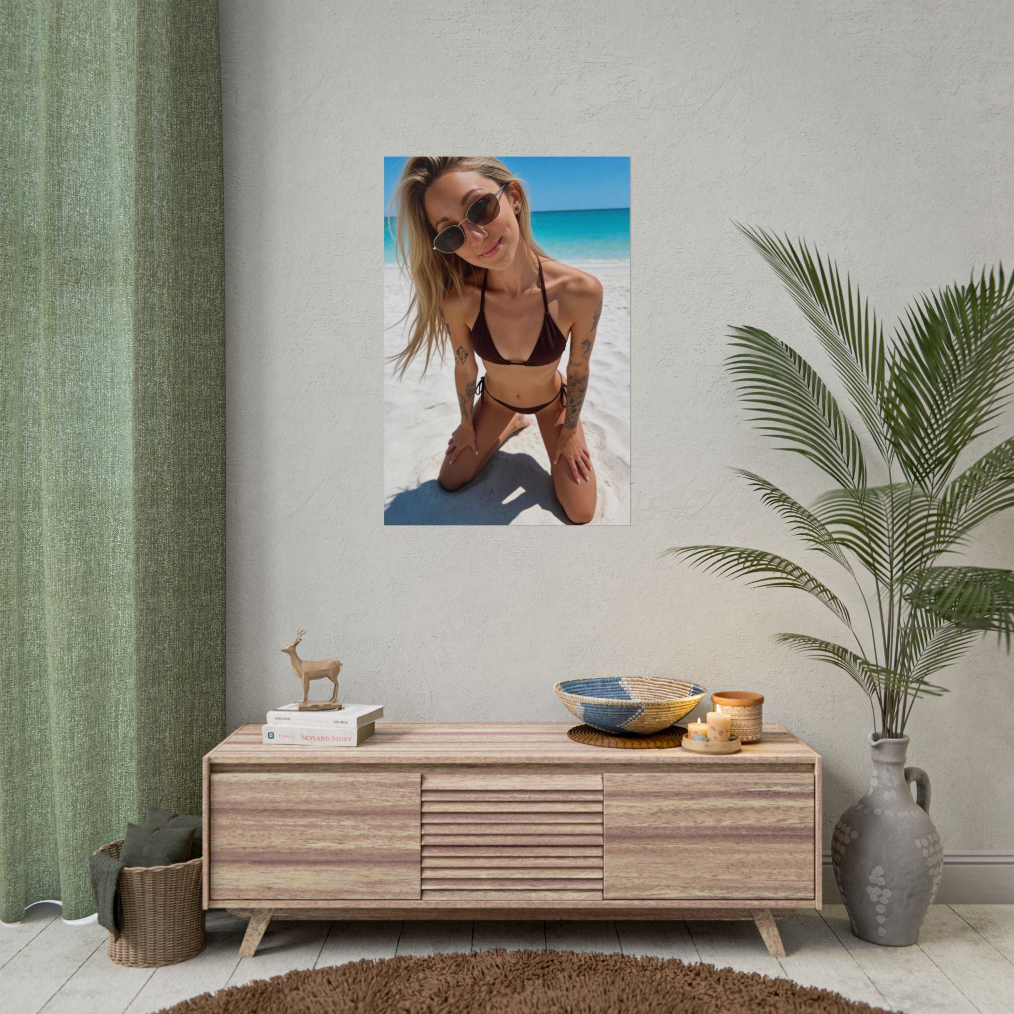 Alyx | Beach Bikini Vibes | Rolled Poster