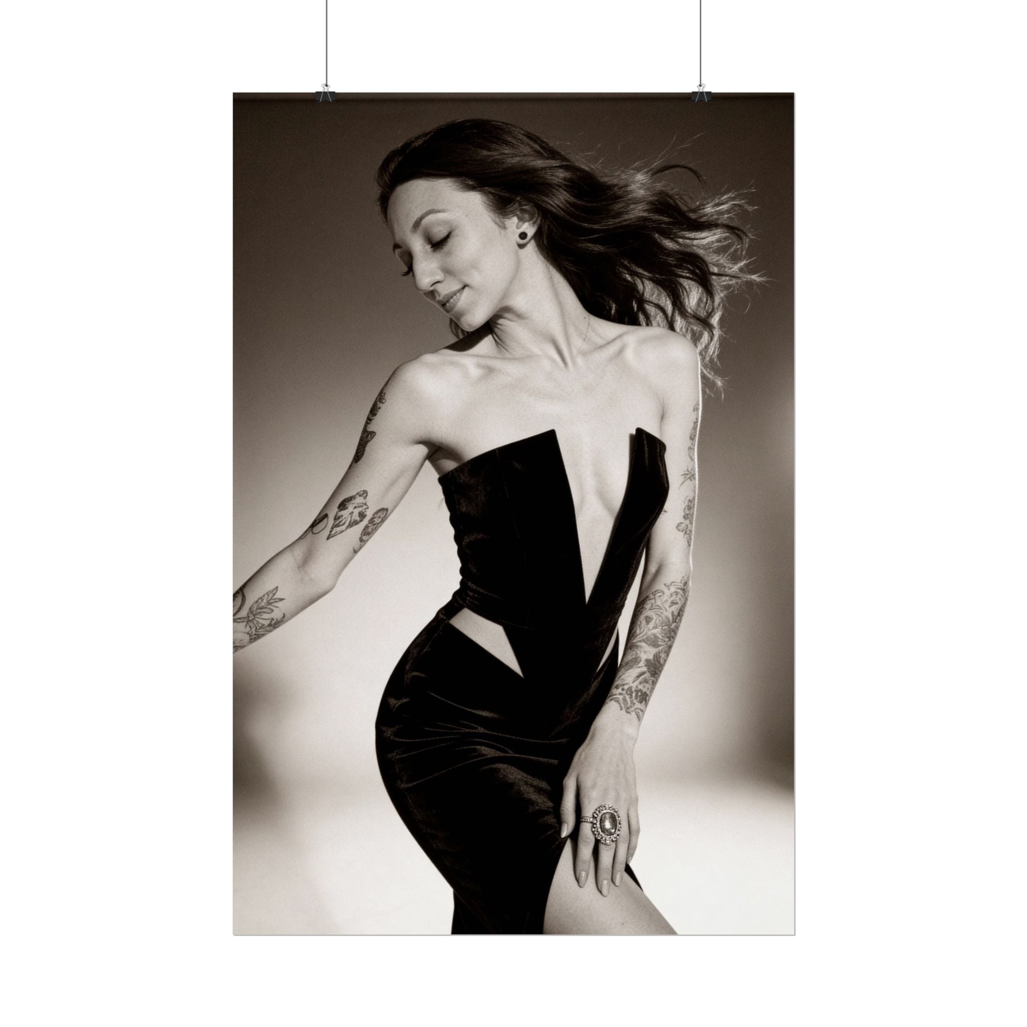 Alyx | Elegant Fashion Portrait Print | Rolled Poster