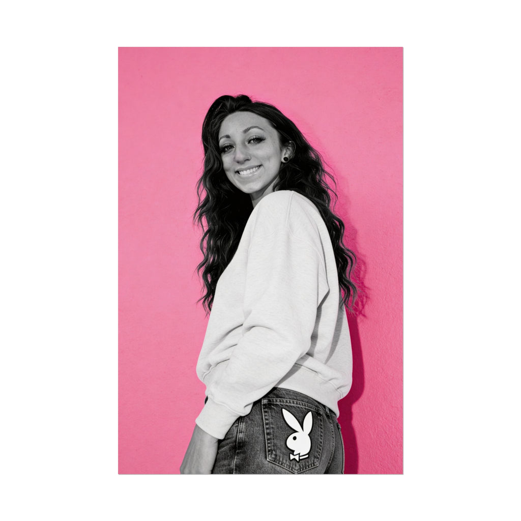 Alyx | Pink In Retro Post-up | Rolled Poster