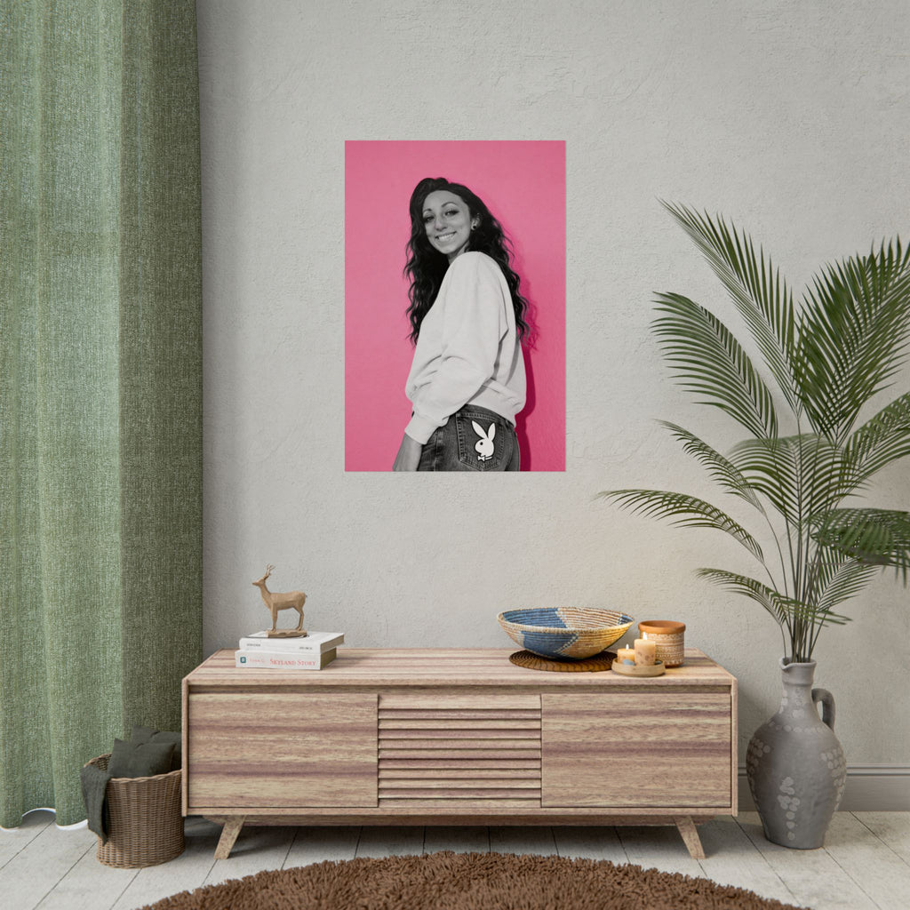 Alyx | Pink In Retro Post-up | Rolled Poster