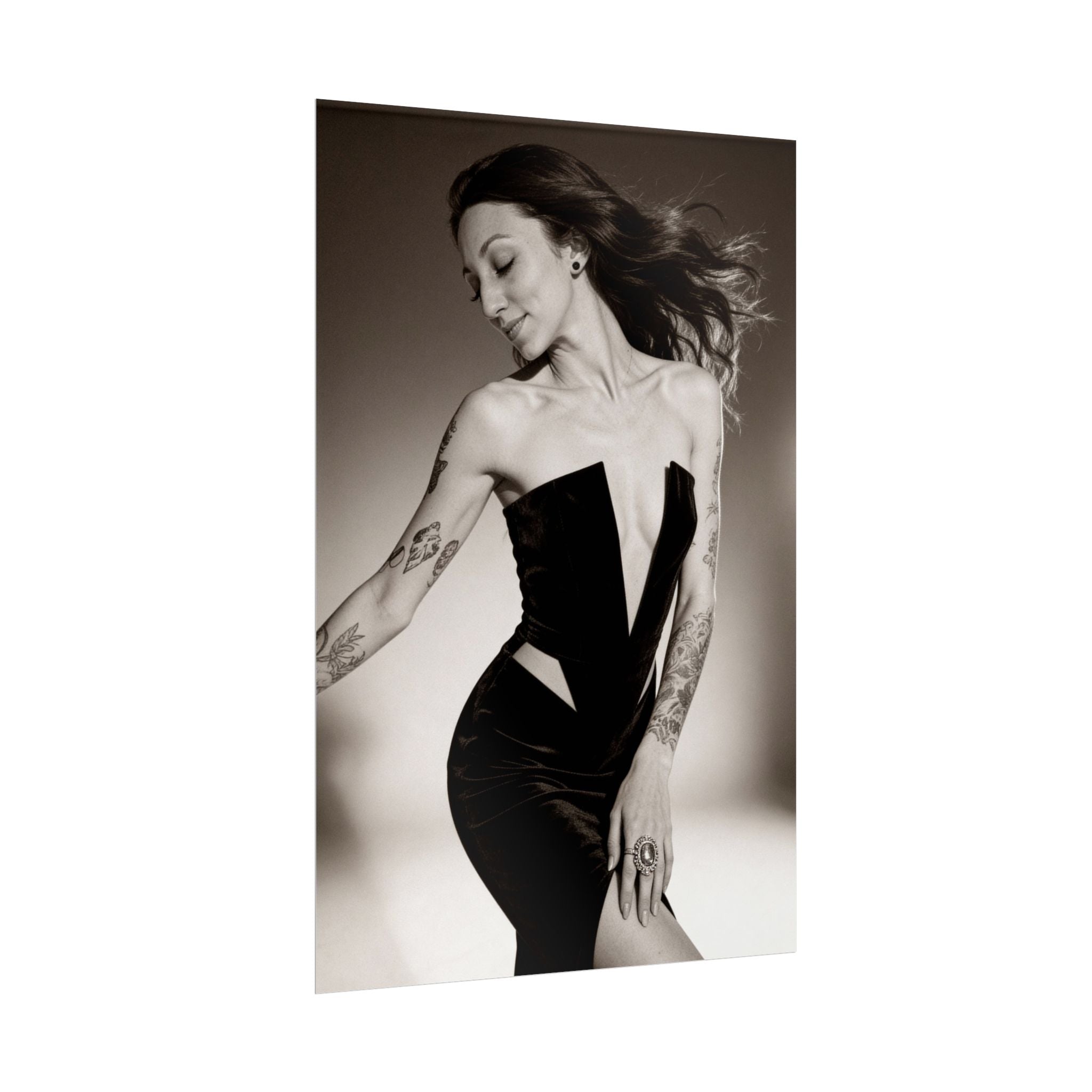 Alyx | Elegant Fashion Portrait Print | Rolled Poster