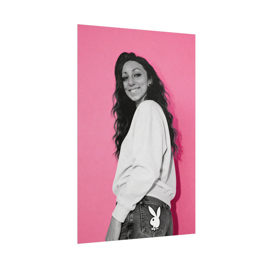 Alyx | Pink In Retro Post-up | Rolled Poster