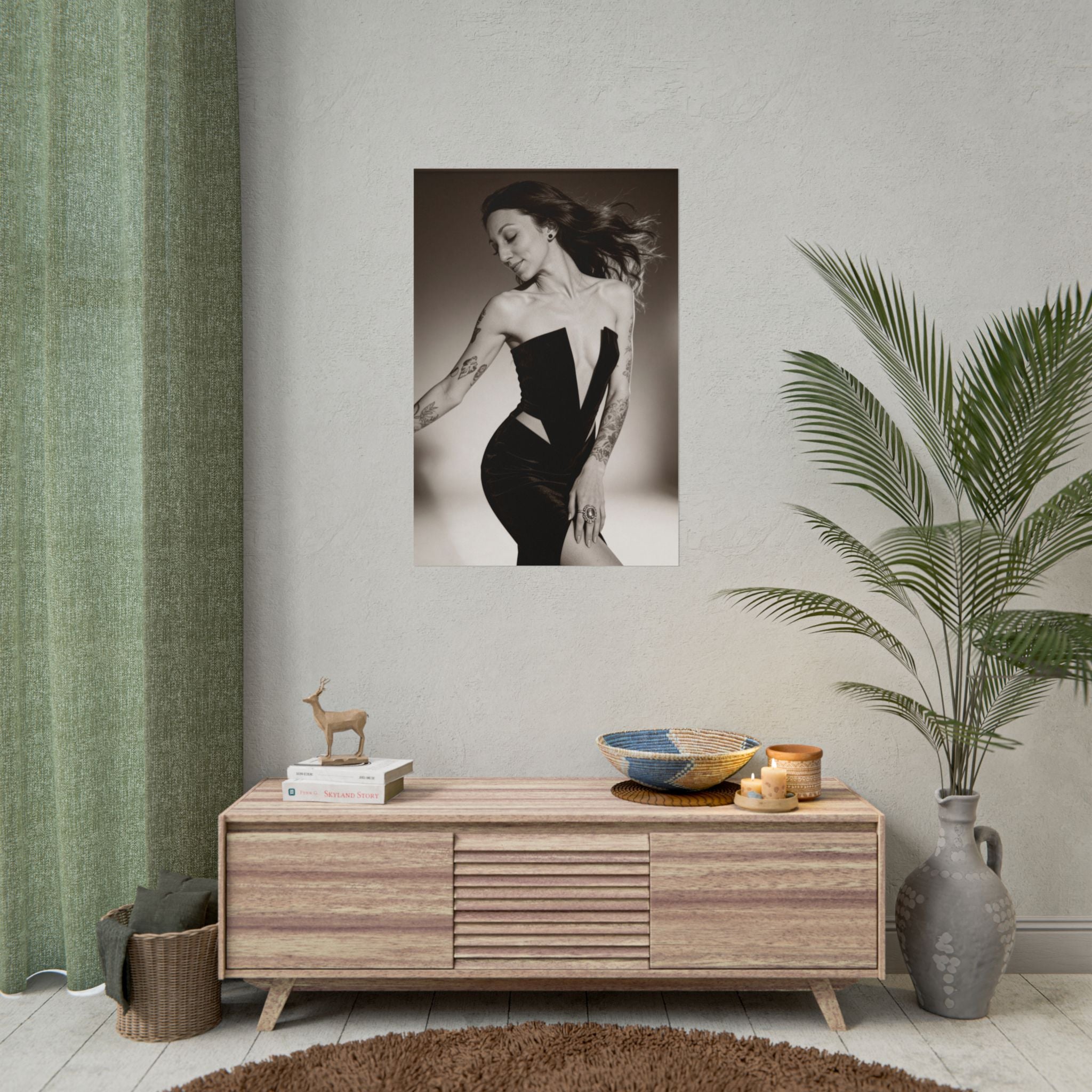 Alyx | Elegant Fashion Portrait Print | Rolled Poster