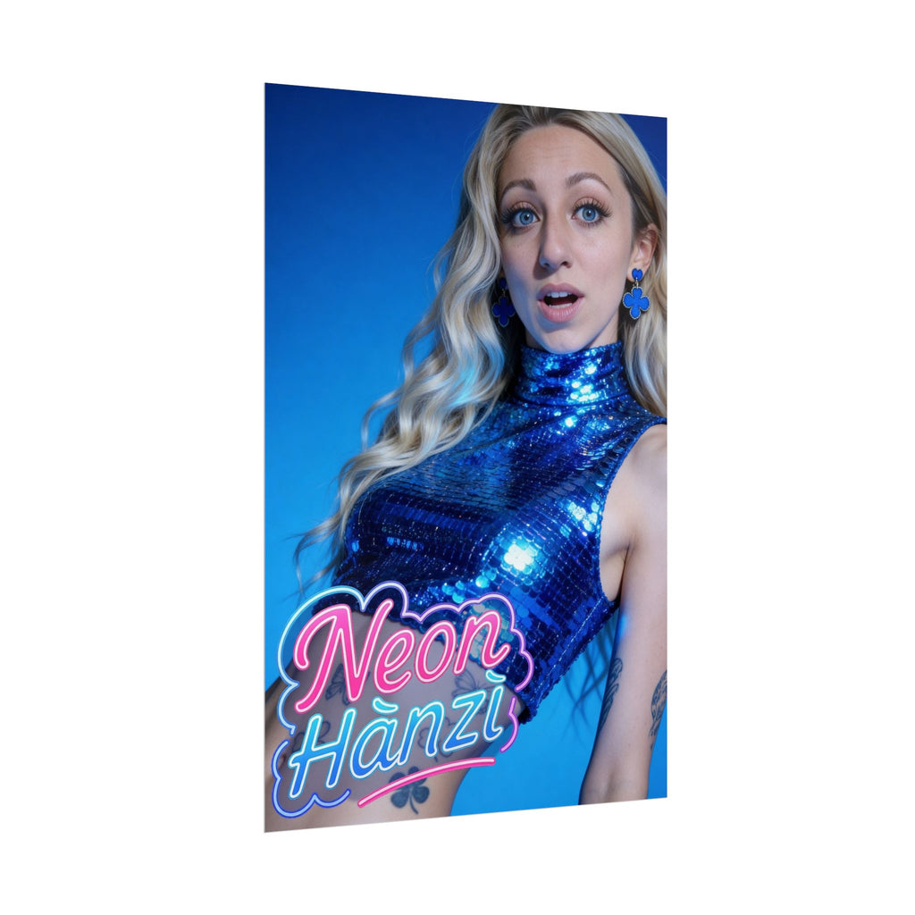 Neon Hànzì Poster