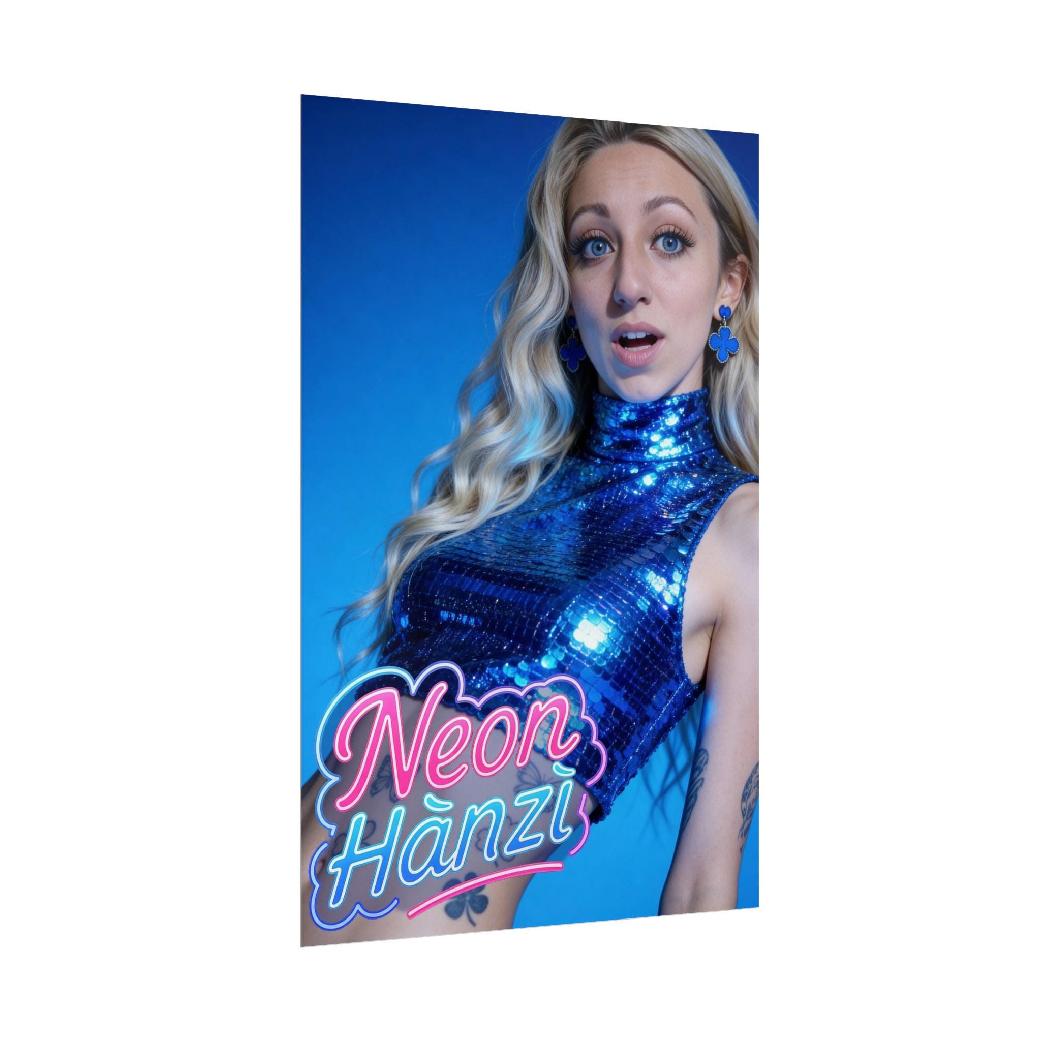 Neon Hànzì Poster
